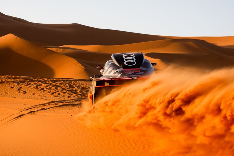Audi RS Q e-tron E2 Morocco Test