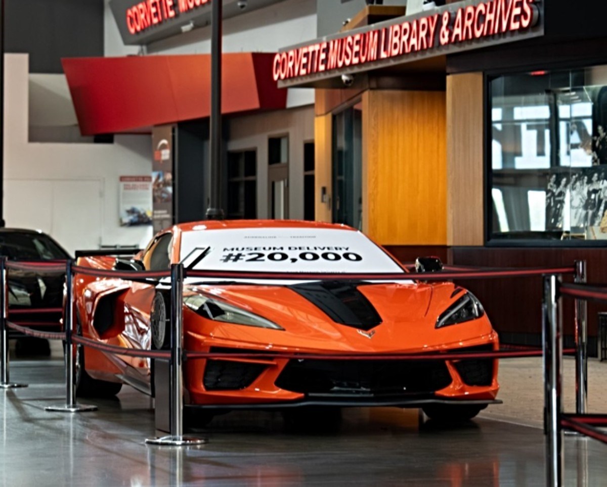 Chevrolet Corvette museum delivery