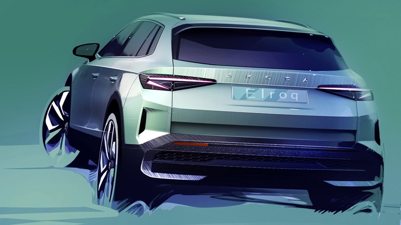 Skoda Elroq teaser