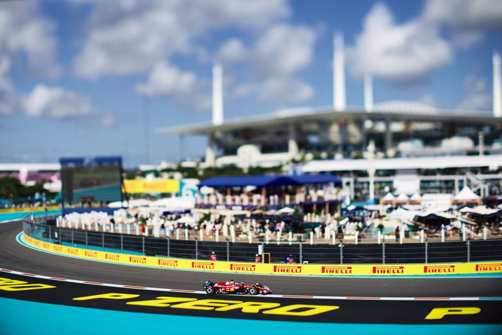 F1 Grand Prix Μαϊάμι αγώνας Σπριντ ferrari