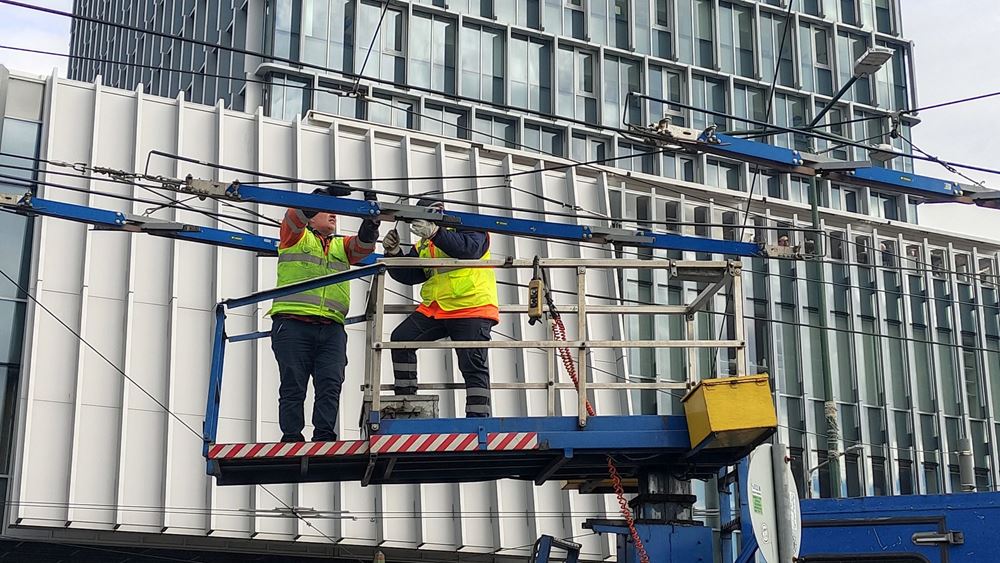 Τρολεϊ καλώδια πειραιάς