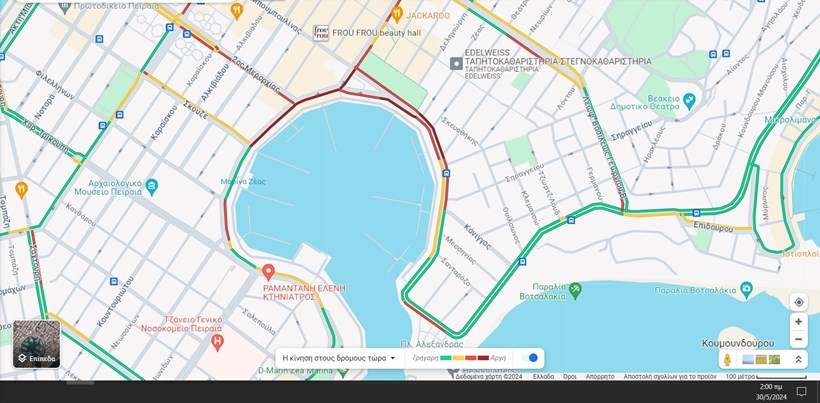 Ολυμπιακός google maps