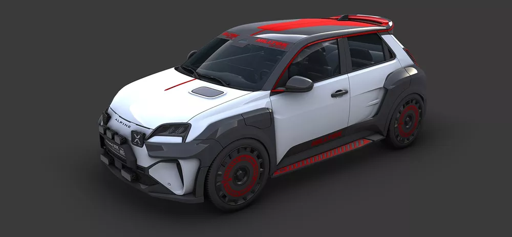 Renault 5 και Alpine A290 Miltek bodykit