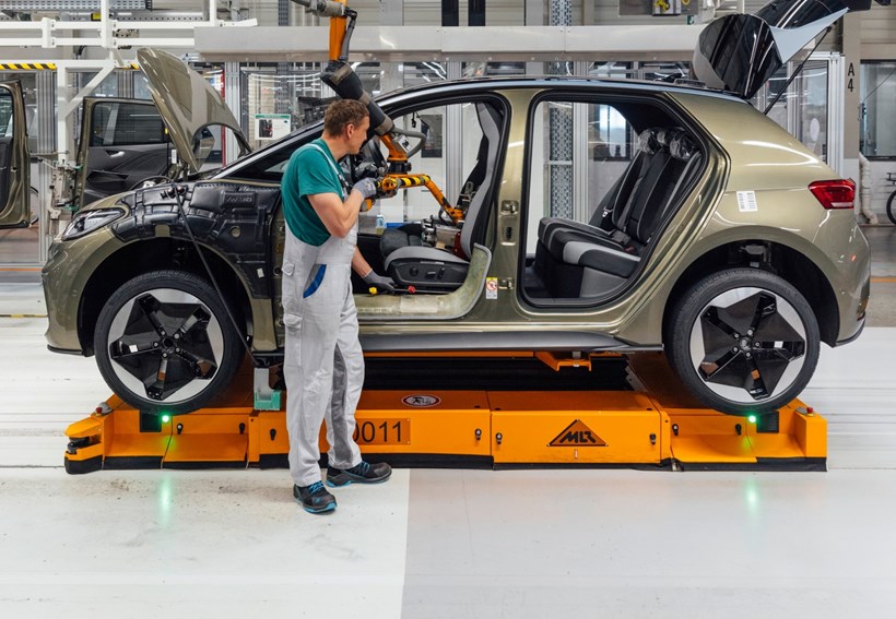 Παραγωγή Volkswagen ID.3 στο εργοστάσιο της Δρέσδης