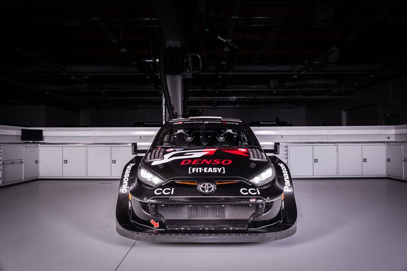 Toyota GR Yaris wrc νέα χρώματα για το 2024