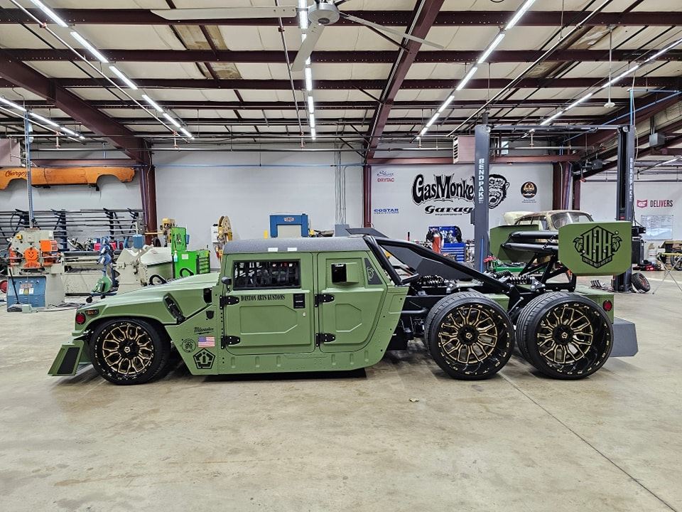 Humvee 6X6 Danton Art Kustoms Scottsdale 2024