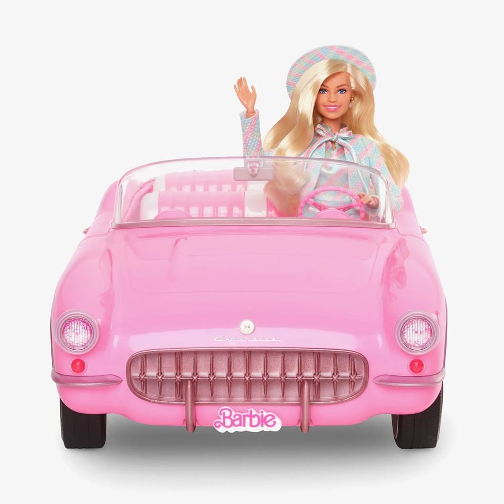 Barbie Corvette Hot Wheels