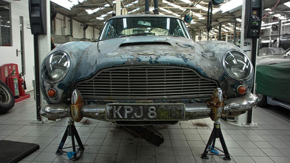 Aston Martin DB5 Vantage restoration