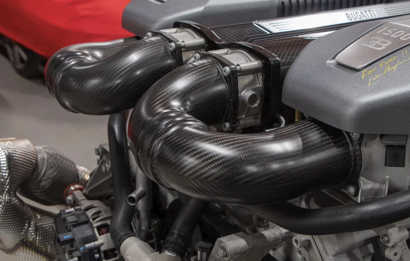 Bugatti W16 engine