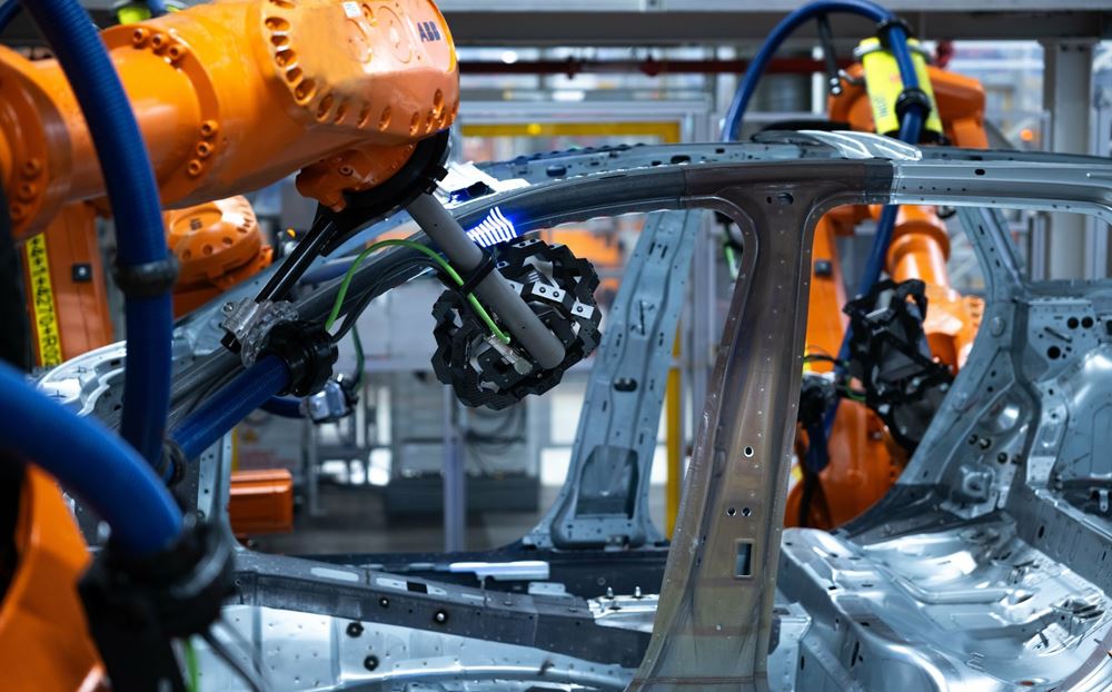 Audi A5 γραμμή παραγωγής στο εργοστάσιο του Neckarsulm