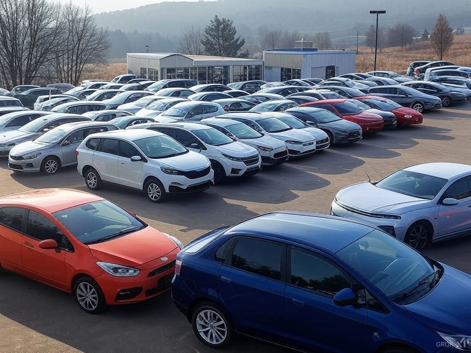 Μεταχειρισμένα ηλεκτρικά αυτοκίνητα φωτογραφία τεχνητής νοημοσύνης Grok