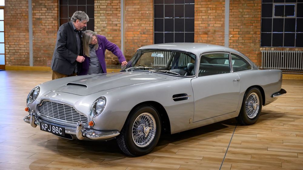 Aston Martin DB5 Vantage restoration
