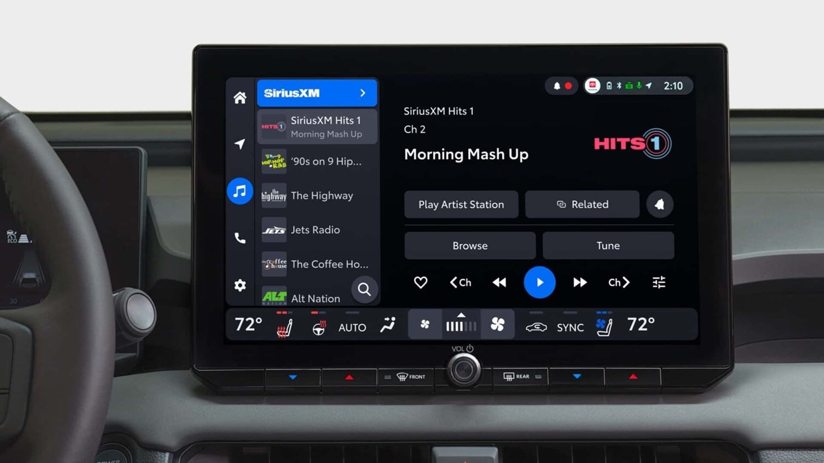 Toyota RAV4 multimedia