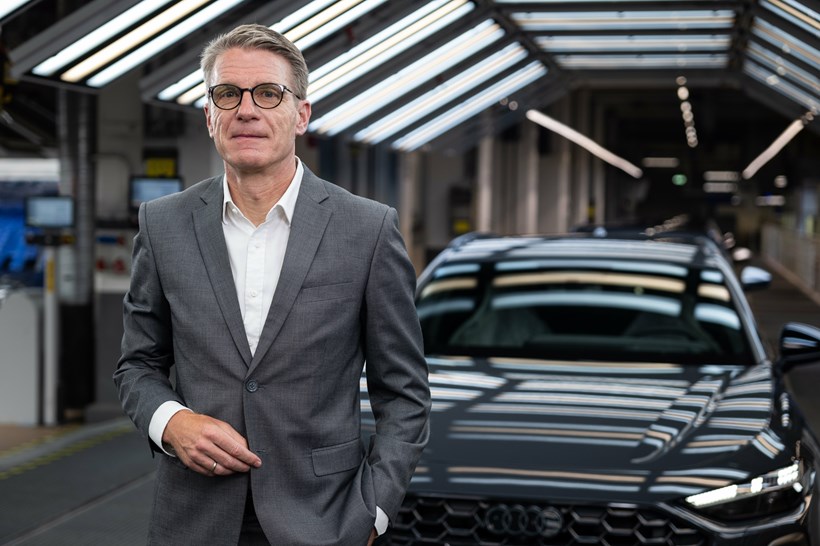 Audi A5 γραμμή παραγωγής στο εργοστάσιο του Neckarsulm