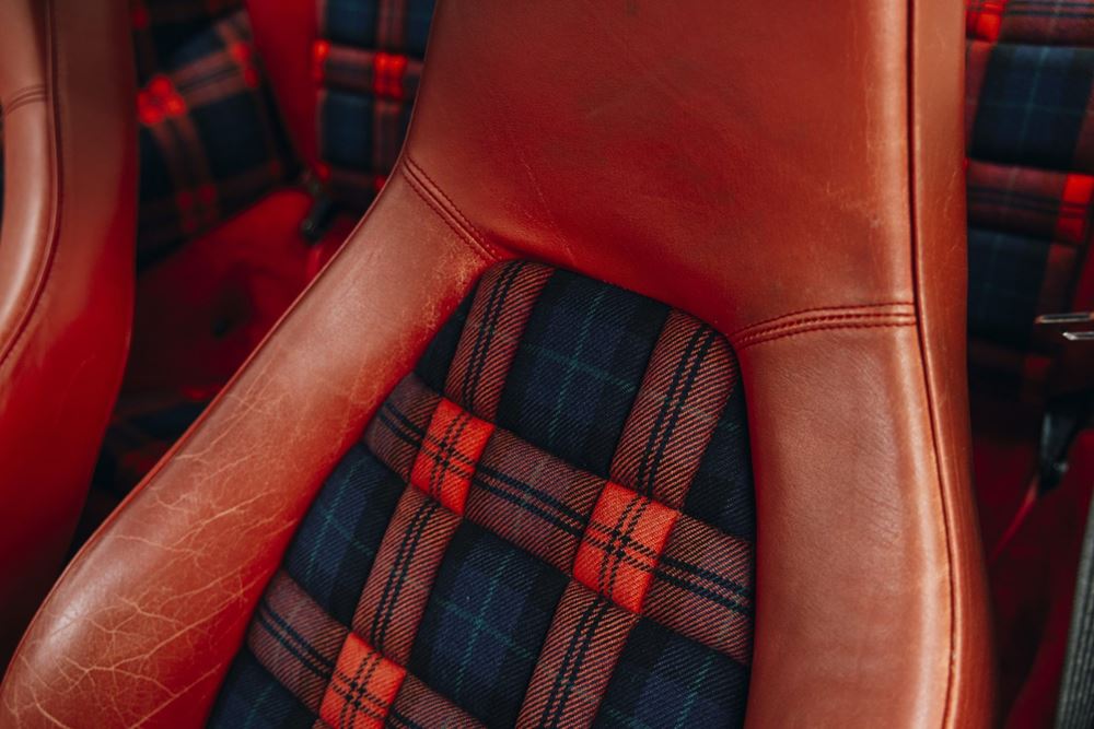 Porsche Tartan Fabrics