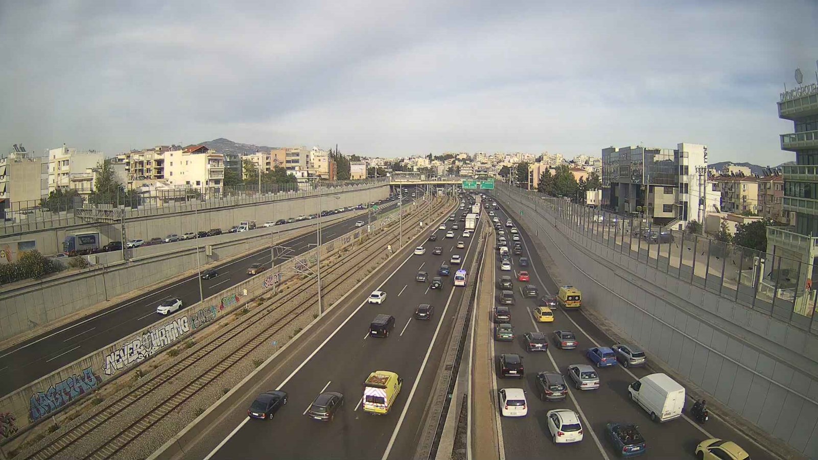 Αττική Οδός Κόμβος Μεταμόρφωσης Snapshot