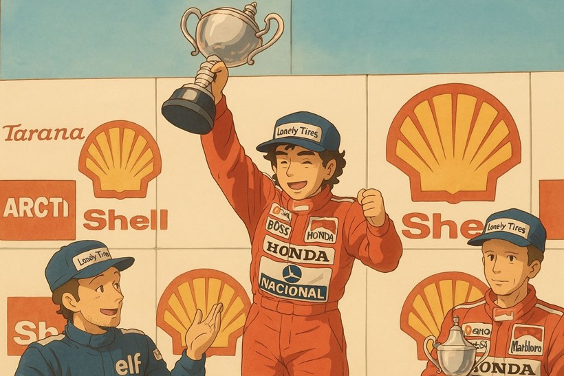 Ayrton Senna Brazil 1991 Ghibli Studios