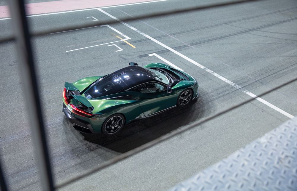 Pininfarina Battista ρεκόρ επιτάχυνσης και φρεναρίσματος