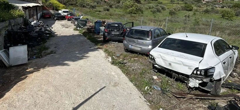 Ελληνική αστυνομία σπείρα έκλεβε αυτοκίνητα