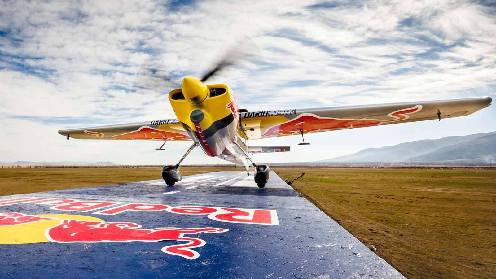 Rimac Red Bull stunt