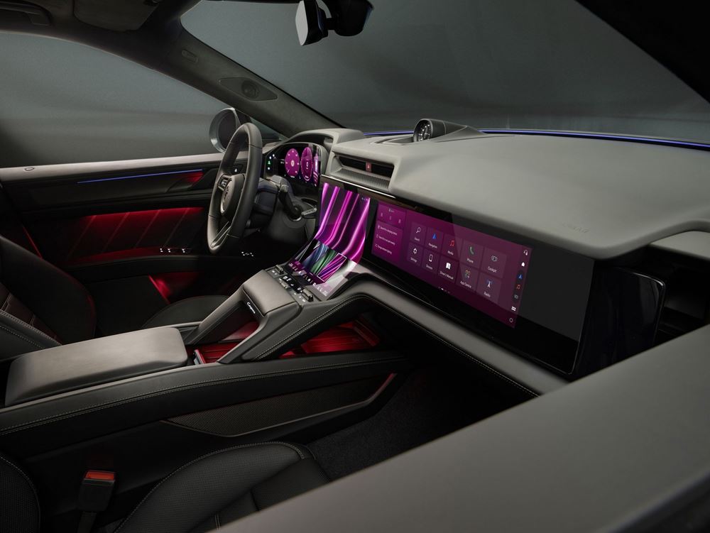 Porsche Cayenne Electric Interior
