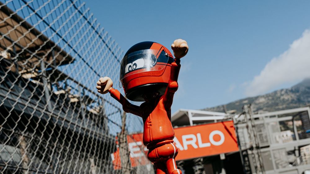 F1 Grand Prix ιστορικών μονοθεσίων Μονακό Antoine le Pilot Comic
