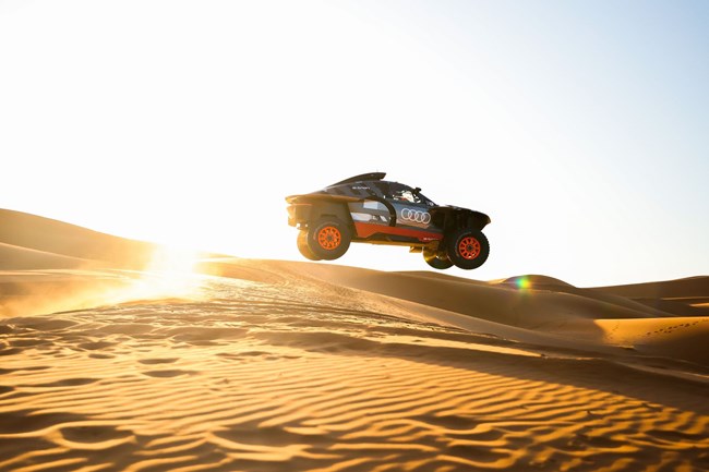 Audi RS Q e-tron E2 Morocco Test