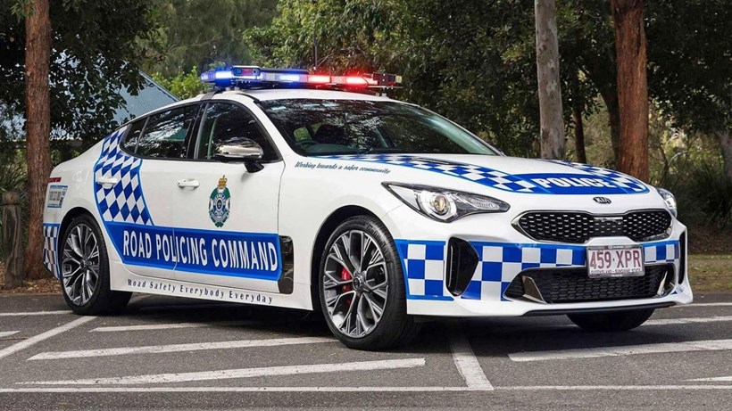 KIA Stinger GT S police car