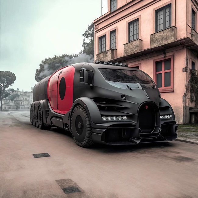 Bugatti SUV and Van