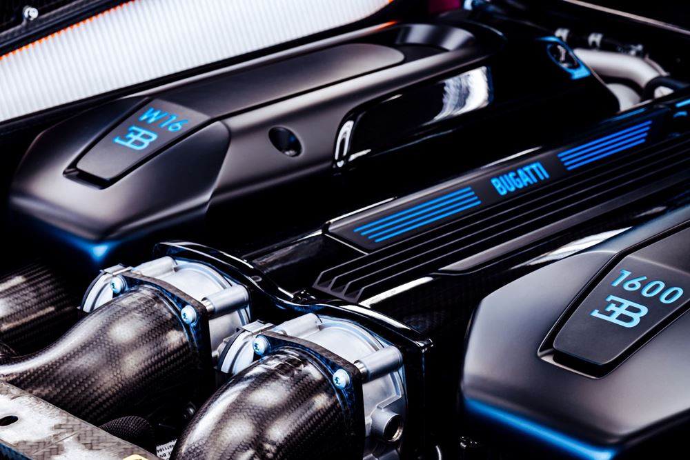 Ο κινητήρας BUGATTI W16