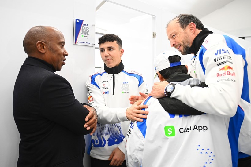 Isack Hadjar Anthony Hamilton F1 Grand Prix Αυστραλίας 2025