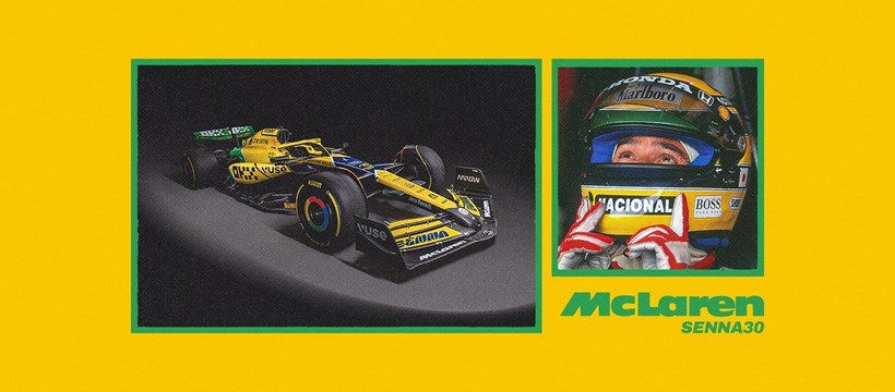 McLaren Grand Prix Μονακό 2024 Ayrton Senna