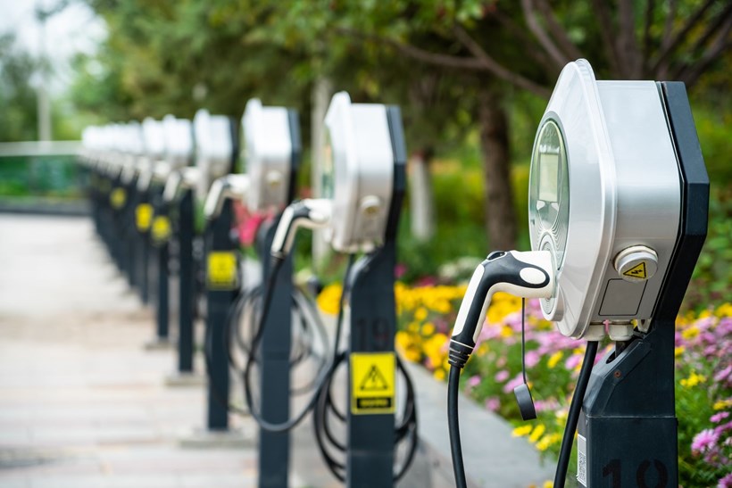 China electric cars chargers
