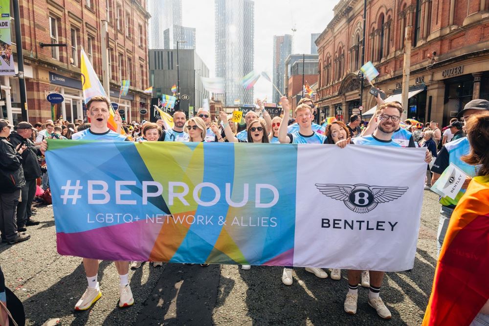 Bentley Continental GTC Manchester Pride