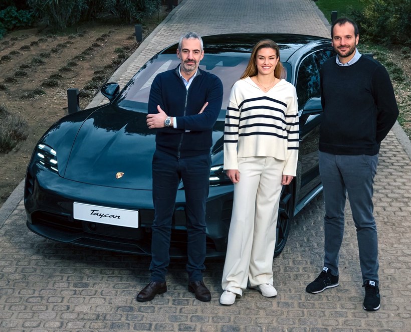 Maria Sakkari Porsche Greece