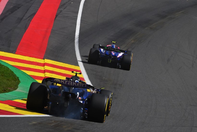 F1 Gp Βελγίου αγώνας RB Eau Rouge