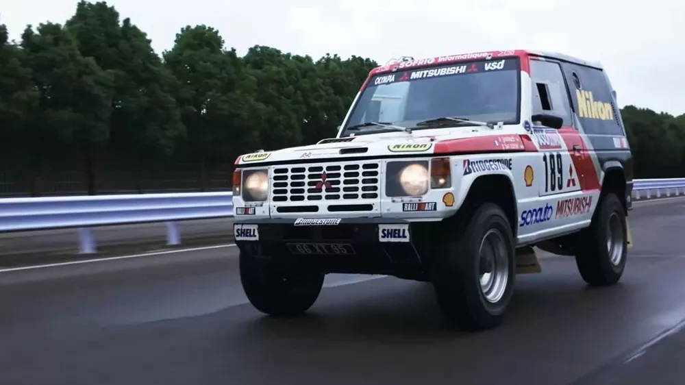 Mitsubishi Pajero Evolution Dakar Restoration