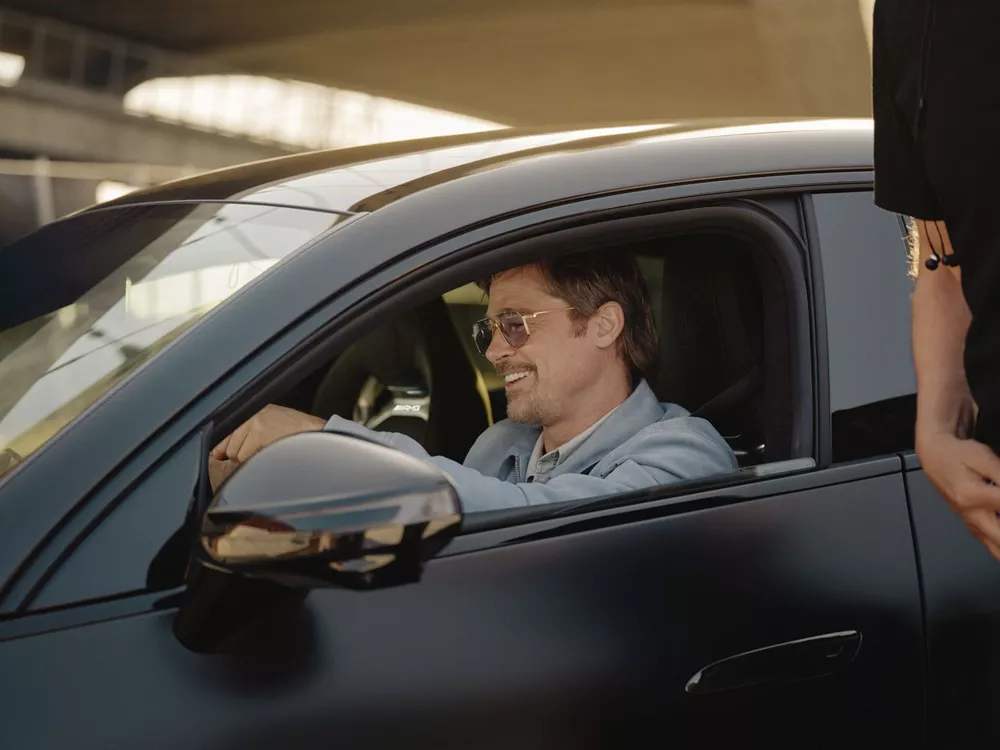 Mercedes-AMG GT 4-Door Coupe Brad Pitt