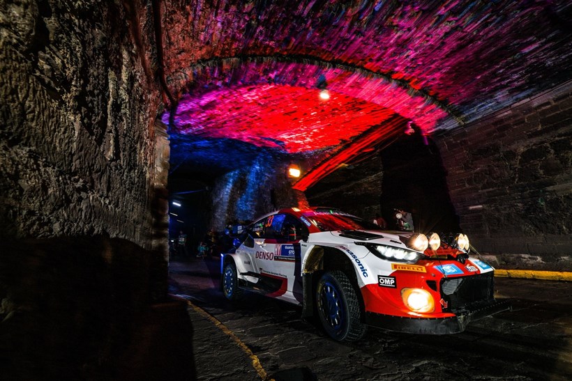 WRC Rally Mexico Evans