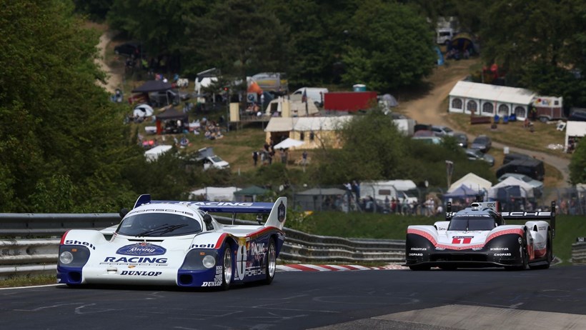 Nurburgring Porsche 9191 Hybrid & 956C