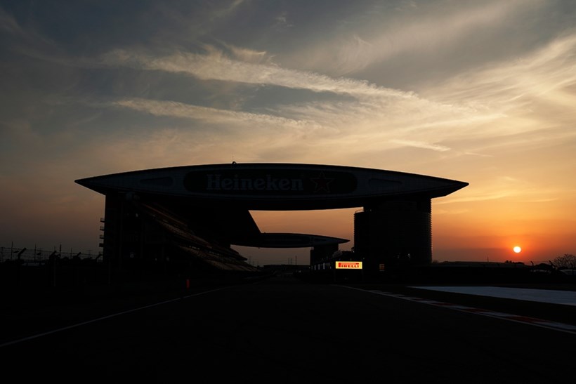 F1 Grand Prix Κίνας Προαναγγελία