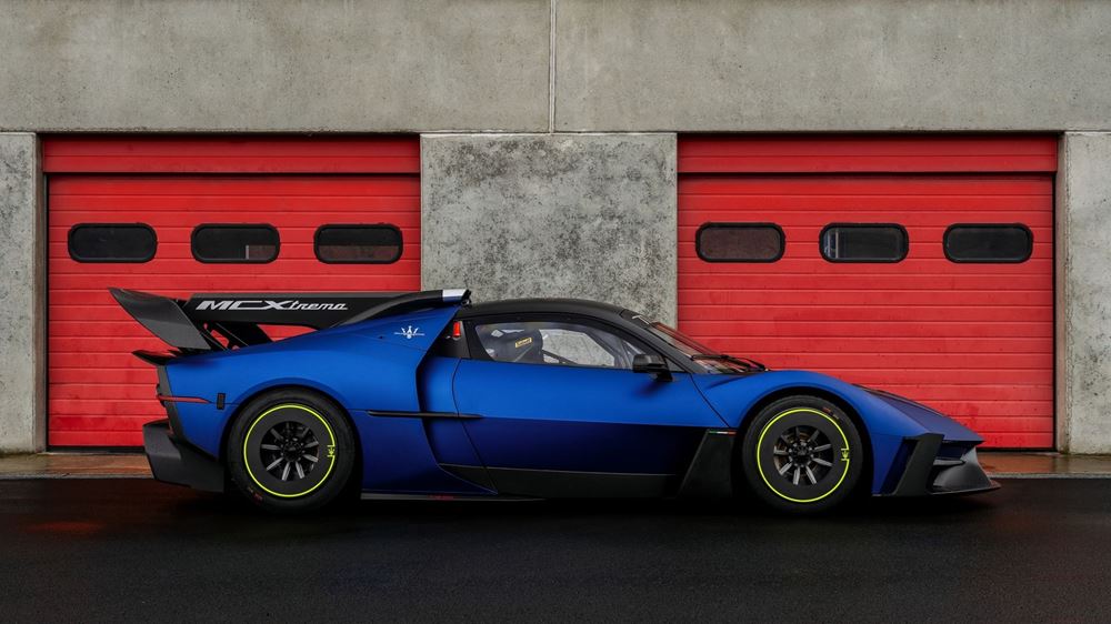 Maserati MCXtrema δοκιμές στην πίστα