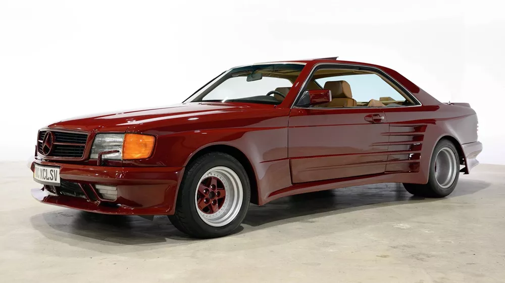 1986 Mercedes-Benz 560 SEC ABC-Exclusive Widebody.