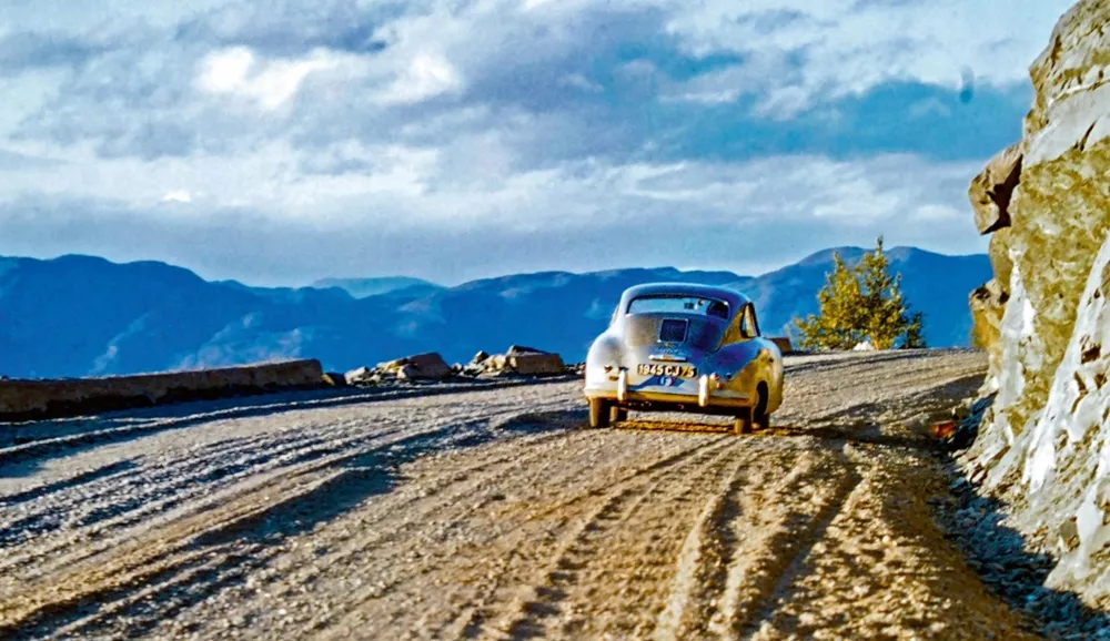 Porsche 356 road trip 1955
