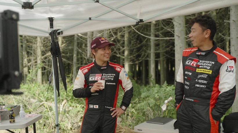 Toyota GR Video backstage