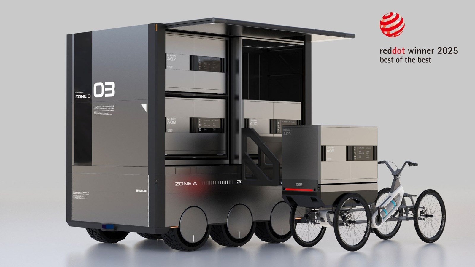 Hyundai Red Dot βραβείο City Pod Urban Pod