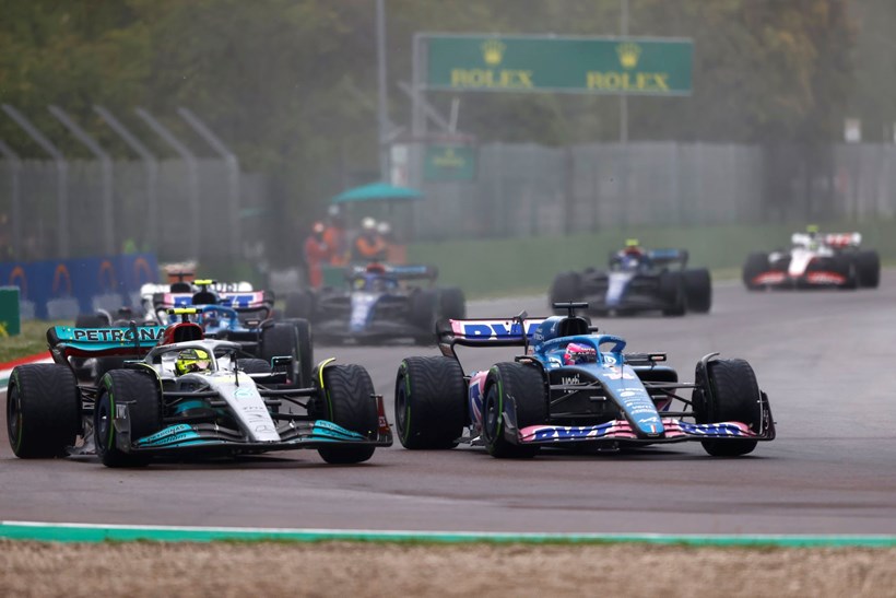 GP Imola Hamilton Ocon