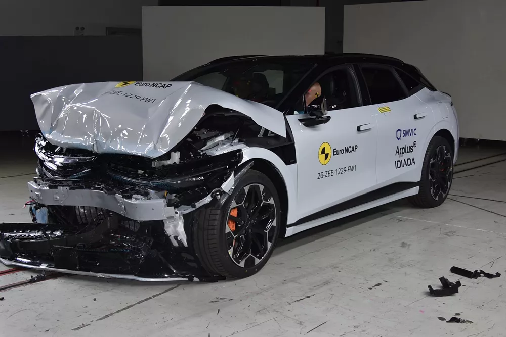 Zeekr 7GT Euro NCAP crash test