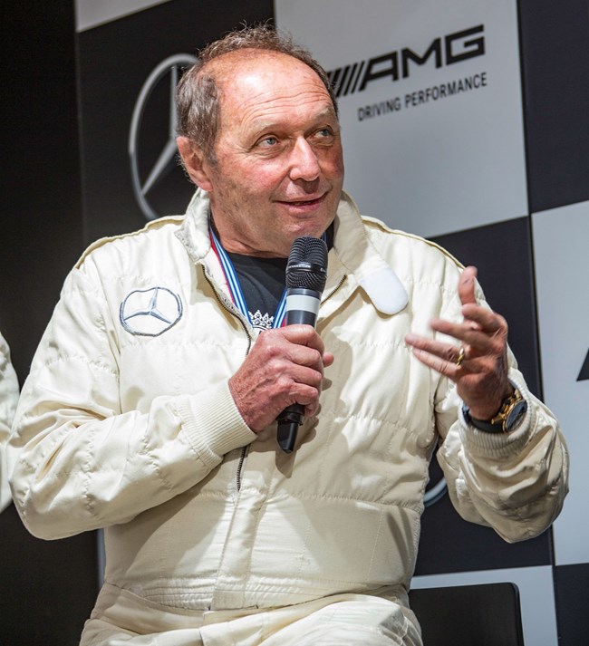 Jochen Mass F1-Le Mans Mercedes