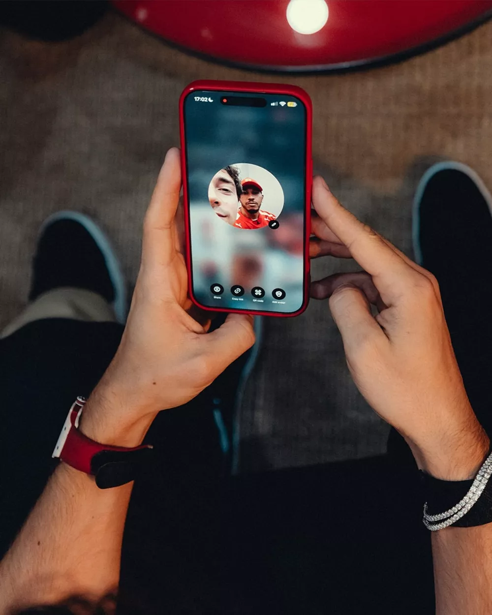 Ferrari social media σιγκαπούρη 2026 hamilton leclerc